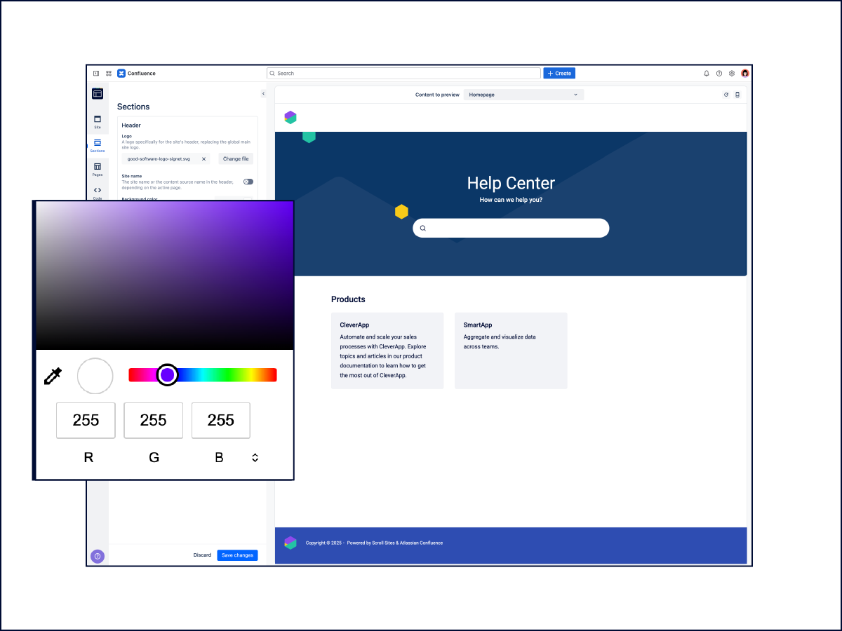 Tailor Your Sites with Ease – No Code Required Illustration